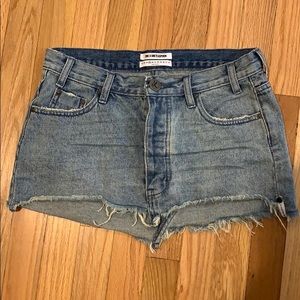 One X Oneteaspoon denim skirt